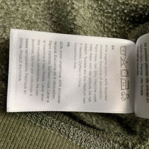 10 Tree Sweatshirt Mens Small Hoodie Outdoor Classic Relaxed Casual Pullover - Picture 13 of 16